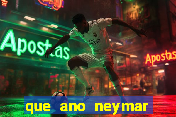 que ano neymar saiu do santos